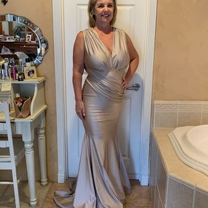 Brand new blush colored Jessica Angel never been worn or altered